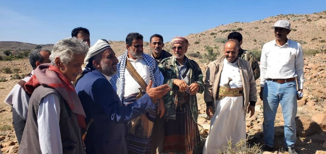 زيارة رئيس الهيئة العامة للآثار والمتاحف لمحافظة البيضاء